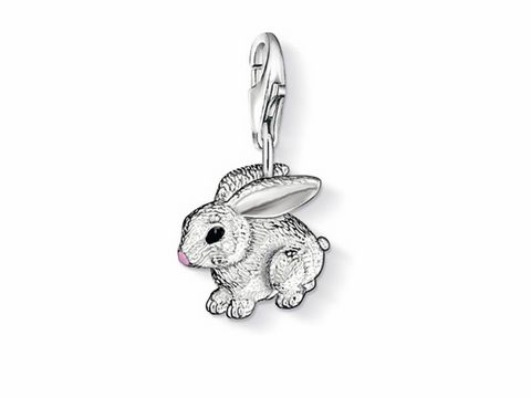 Thomas Sabo - Hase - charms Anhnger - 0819-007-12 - Silber + Kaltemail