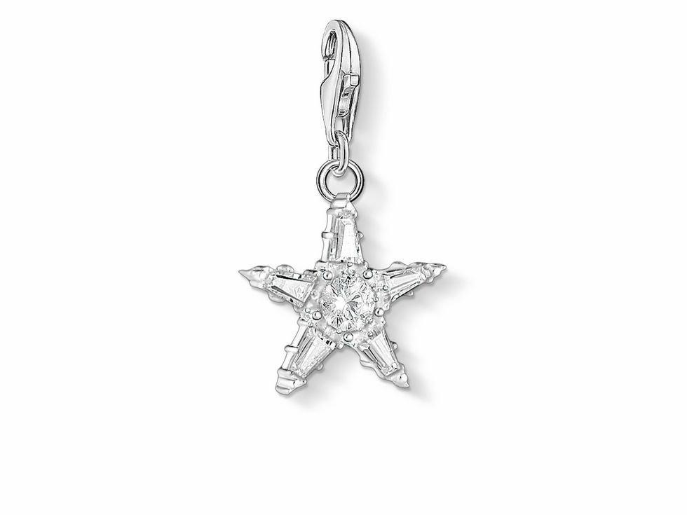 Thomas Sabo Charm-Anhnger 1804-051-14 - Stern - Sterling Silber - Zirkonia - wei