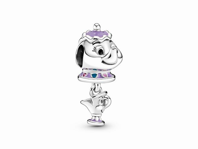 Pandora Charm 799015C01 - Disney Die Schne und das Biest - Mrs. Potts und Chip - Sterling Silber - Bunt