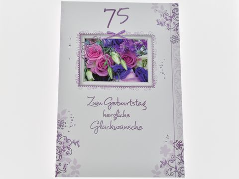 Geburtstagskarte - Blumenstrau