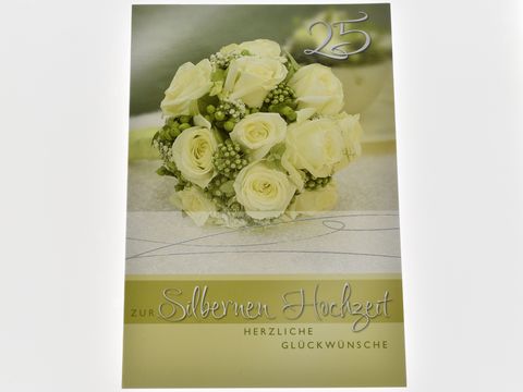 Hochzeitskarte - Weier Rosenstrau