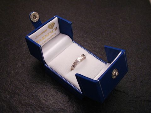 Geschenkschachtel DELUX - fr einen Ring - 5 cm