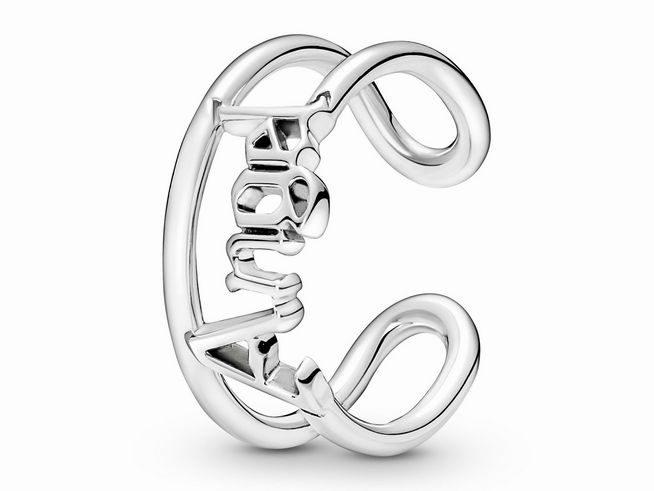 Pandora ME Engel offener Ring - 190105C00-44 - Silber - Gr. 44