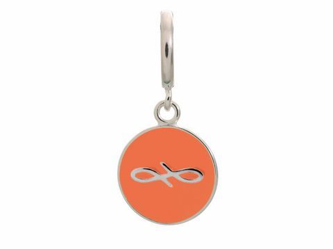 Endless 43307-1 - Coral Endless Coin - Silber charms