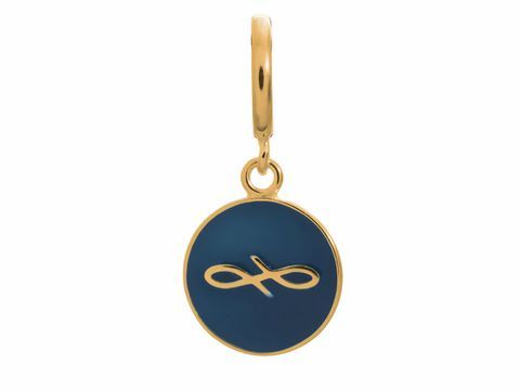 Endless 53345-8 - Navy Endless Coin - Gelbgold charms