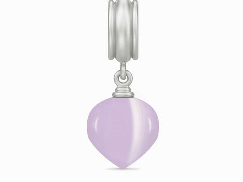 Endless - 43530-1 - Lavender Spring Love - Silber - Lavender Moon Crystal