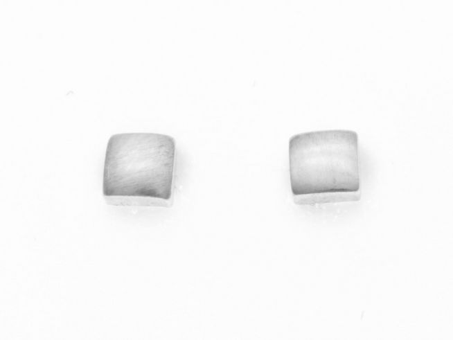 Ohrringe Raute - Silber 925 - dezent