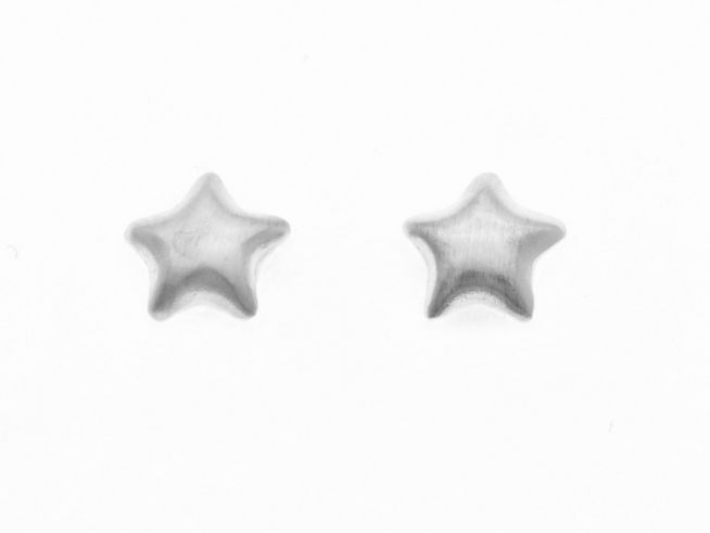 Ohrringe Stern - Silber 925 - modern