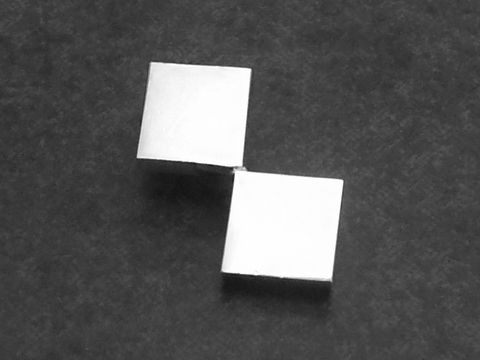 Silber Anhnger -Designer Muster- quadratische Elemente