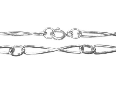 Lange Silberkette - Einzelstck - Designerschmuck