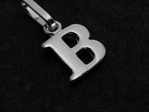 B - Buchstaben Anhnger 925 Sterling Silber