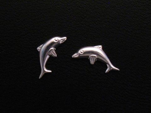 Ohrringe Delfin - Sterling Silber - s