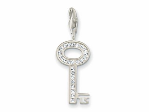 Thomas Sabo - Schlssel - charms Anhnger - 0010-051-14 - Silber + Zirkonia