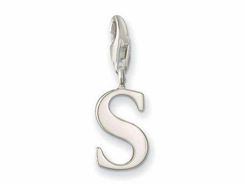 Thomas Sabo - S - Buchstaben charms Anhnger - 0193-001-12 - Silber