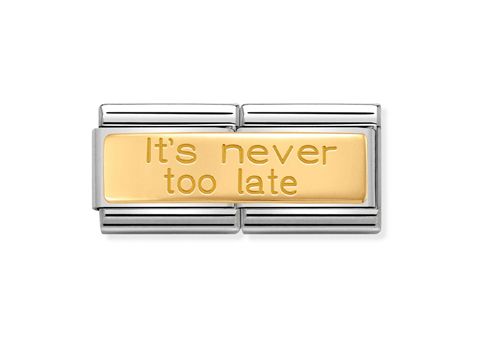 NOMINATION Classic - Gold  030710 16 - It s never too late