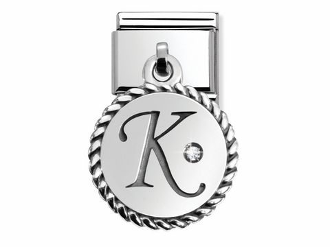 Nomination CHARMS LETTERS - Buchstaben - Silber - K - 031715 11