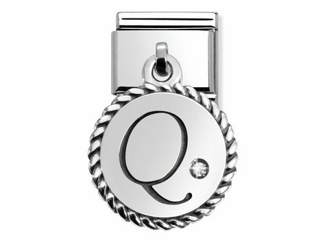 Nomination CHARMS LETTERS - Buchstaben - Silber - Q - 031715 17