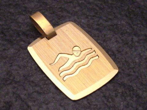 Schwimmen Wassersport - Gold 333 Sport Anhnger