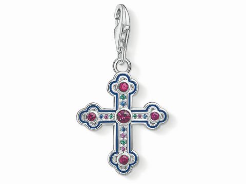 Thomas Sabo - 1496-391-7 - Charm-Anhnger Ikonisches Ornament Kreuz
