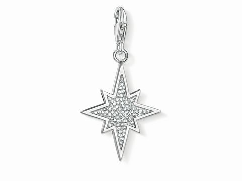 Thomas Sabo - 1540-051-14 - Charm-Anhnger - Stern - wei