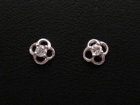 Ohrringe DESIGN - Weigold 585 - Diamant 0,06 ct. W/P