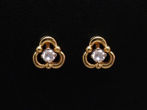 Ohrringe DESIGN - Gold 585 - Diamant 0,06 ct. W/P1