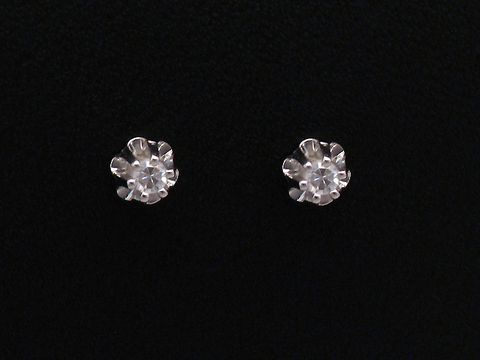 Ohrringe Diamant 0,04 ct. W/P1 - BLTE Weigold 585