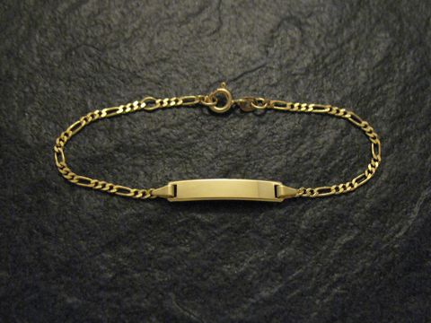 Gravur Armband - Gold 333 - bis 16 cm - Gravurarmband