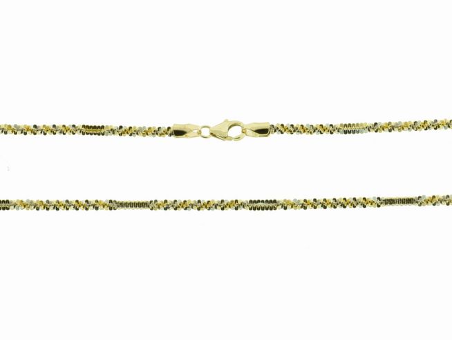 Kette Design Muster - Gold 585 - 45 cm - luxeris