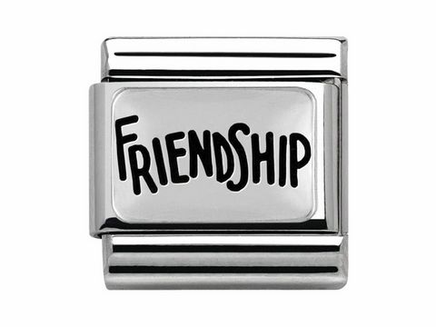 Nomination - 330102 40 - Classic - FRIENDSHIP - Silber