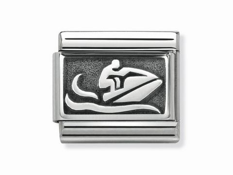 Nomination - 330102 47 - Classic - Jet Ski - Plttchen - Silber
