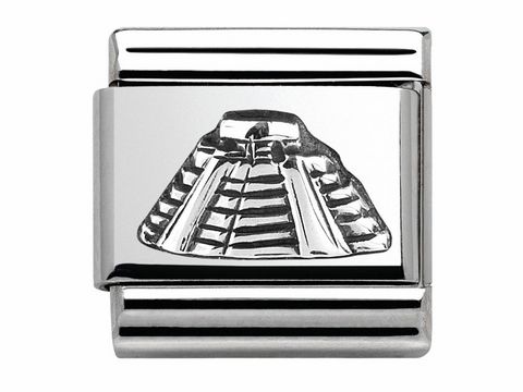 Nomination - 330105 07 - Classic - Maya Pyramide - Silber - MONUMENTS RELIEF