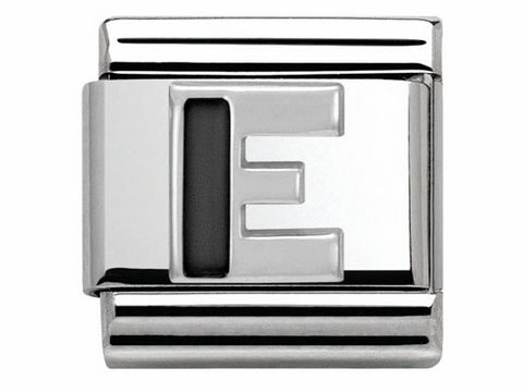 Nomination Classic SilverShine - 330201 05 - E - BUCHSTABEN - Emaille