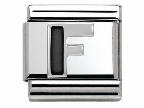 Nomination Classic SilverShine - 330201 06 - F - BUCHSTABEN - Emaille