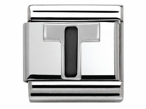 Nomination Classic SilverShine - 330201 20 - T - BUCHSTABEN - Emaille