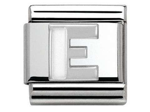 Nomination Classic SilverShine - 330205 05 - E - BUCHSTABEN - Emaille