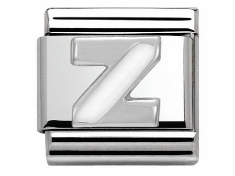 Nomination Classic SilverShine - 330205 26 - Z - BUCHSTABEN - Emaille