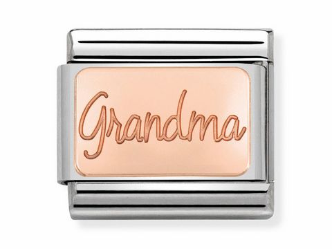 Nomination - 430101 36 - Grandma -Oma- - Platte - Rosgold Classic