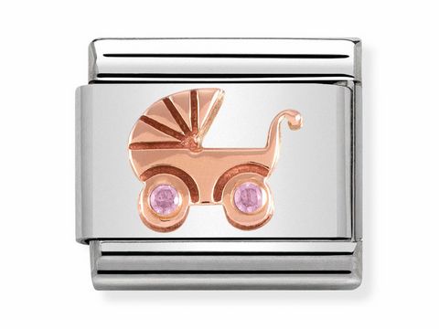 Nomination - 430305 06 - Kinderwagen rosa - Symbole - Rosgold Classic