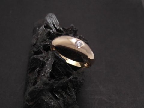 Gold Ring - traumhaft - Gold 333 - Zirkonia - Gr. 60