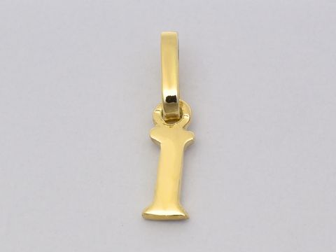 Gold Buchstaben Anhnger Buchstabe - I - Initialen - Gold 750