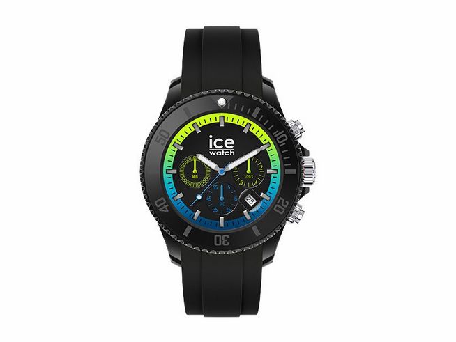 Ice-Watch ICE chrono - Black lime - Extra large - 020616