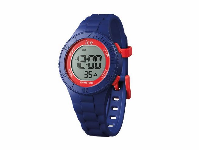 Ice Watch - ICE digit - Blue red - Small - 021271 - Blau - Rot - Digitalanzeige