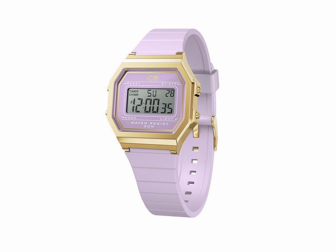 Ice Watch Uhr ICE digit retro - Lavender petal 022061 Small - Flieder lila