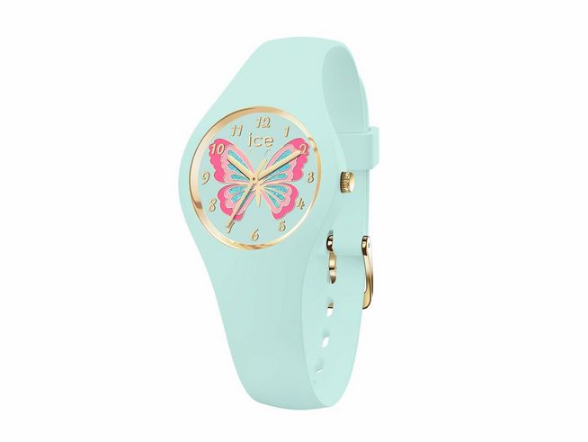 Ice Watch Uhr 021953 ICE fantasia - Schmetterling - Butterfly bloom - Mint - Extra small