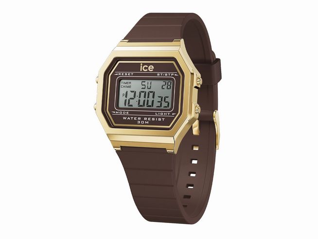 Ice Watch Uhr 022065 - ICE digit retro Brown Cappuccino - Small