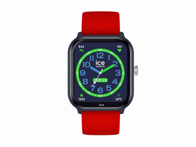 Ice Watch Smartwatch Uhr 022794 - smart junior 2.0 ICE Blue Red - 1.75 Zoll