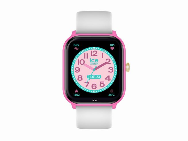 Ice Watch Smartwatch Uhr 022798 - smart junior 2.0 ICE Flashy Pink - 1.75 Zoll
