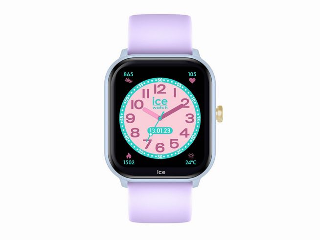 Ice Watch Smartwatch Uhr 022800 - smart junior 2.0 ICE Soft Blue Purple - 1.75 Zoll