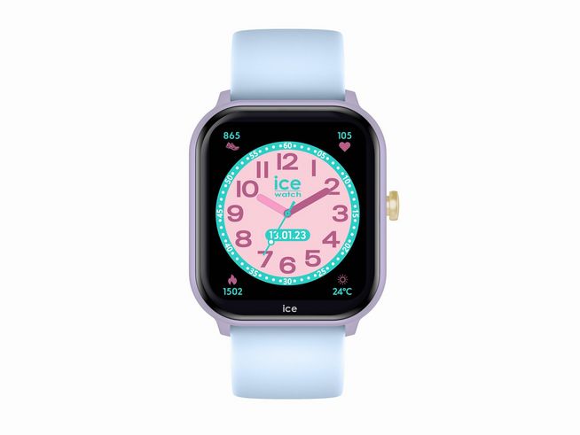 Ice Watch Smartwatch Uhr 022801 - smart junior 2.0 ICE Purple Soft Blue - 1.75 Zoll